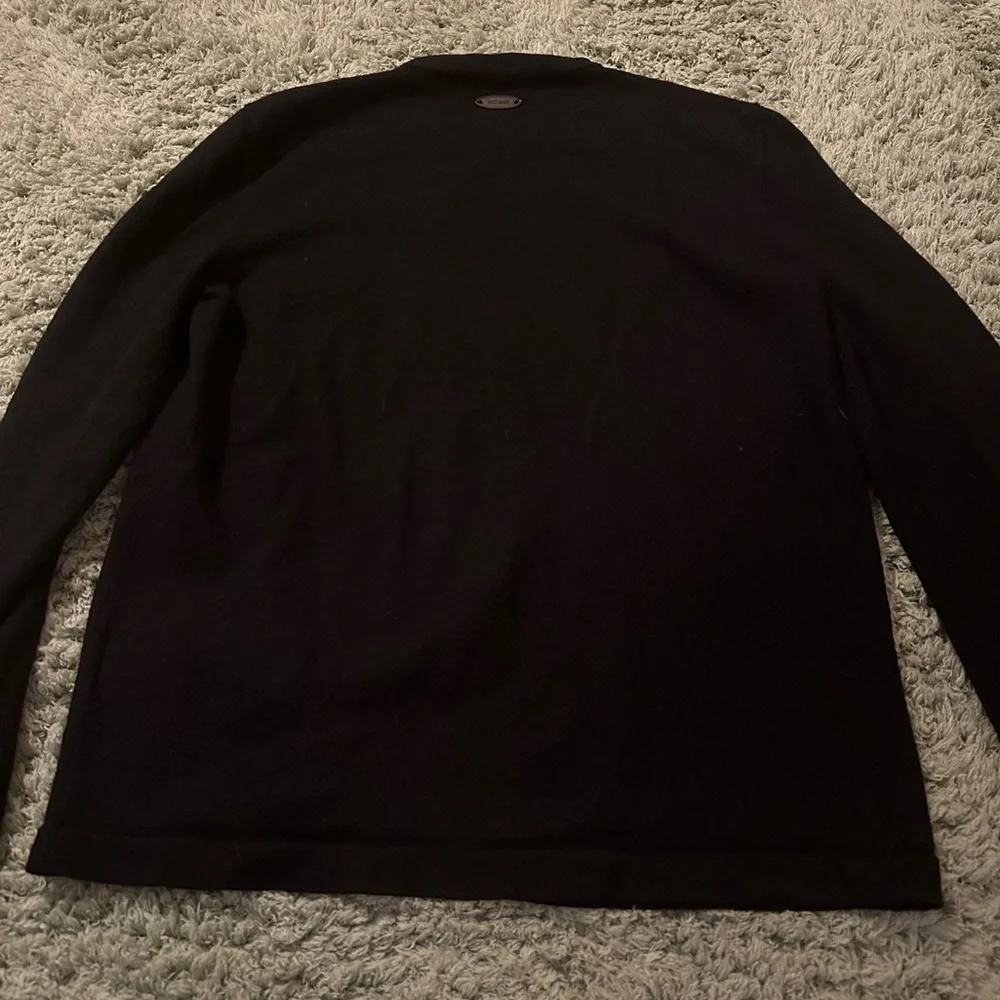 Women’s Just Cavalli Black Embroidered Logo Sweater Size Medium Large